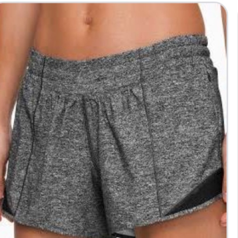 Lululemon Hotty Hot Shorts Gray